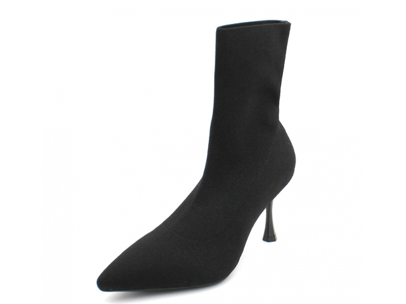 Women's Pumps Thin Heels Pointed Toe Turned Over Edge Party Ankle Shoes Knitting Sock Boots 2023 New Fashion Spring Autumn Women's Pumps Thin Heels Pointed Toe Turned Over Edge Party Ankle Shoes Knitting Sock Boots 2023 New Fashion Spring Autumn