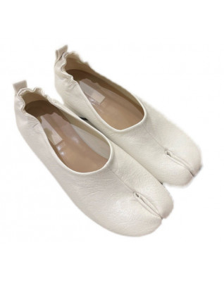 Women Low Heel Split Toe Slippers Soft Bottom Loafers Microfiber Comfy Flats Brief Ladies Moccasins Tabi Ninja Shoes