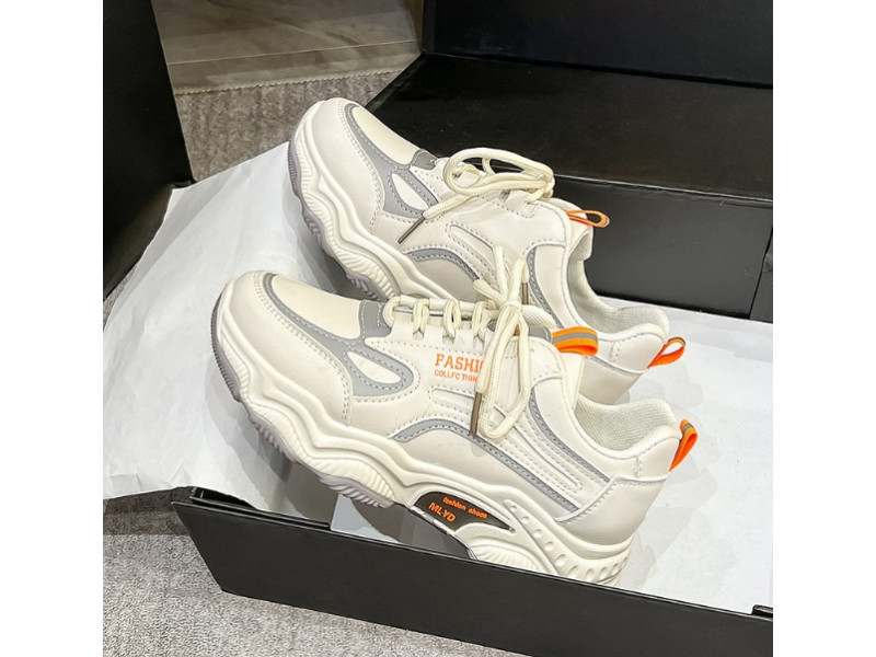 Fashion Casual Comfortable Running Platform Sneakers All-match Women's Shoes Sports Color Matching Spring Autumn Fashion Casual Comfortable Running Platform Sneakers All-match Women's Shoes Sports Color Matching Spring Autumn