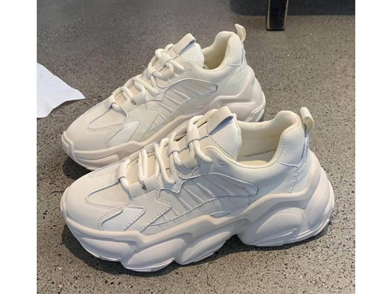 Mesh Breathable Sneakers Casual Comfortable All-match Korean Style Women's Platform Shoes 2023 New Fashion Spring Autumn Mesh Breathable Sneakers Casual Comfortable All-match Korean Style Women's Platform Shoes 2023 New Fashion Spring Autumn